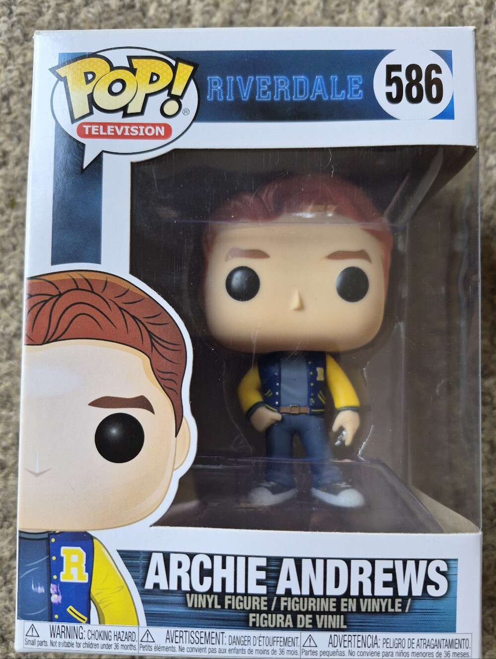 Funko Pop Vinyl Figure - Riverdale, Archie Andrews - Television Edition (#586)